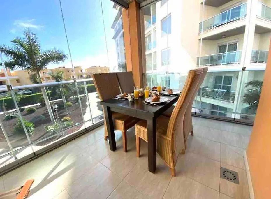 Elegant Colonial Style Ocean View Golf Del Sur Apartment San Miguel de Abona